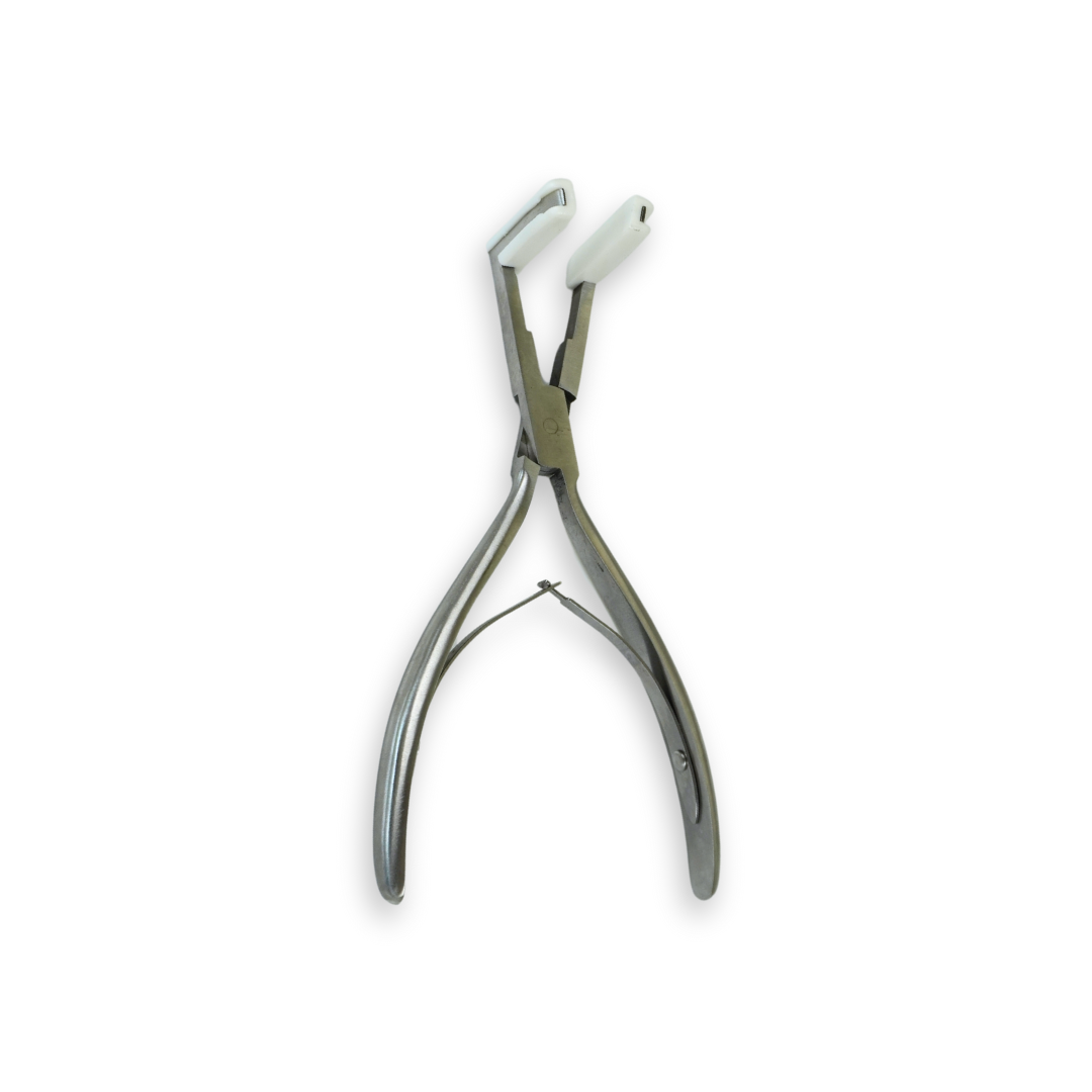 Edelstahl Extensions Zange Winkel